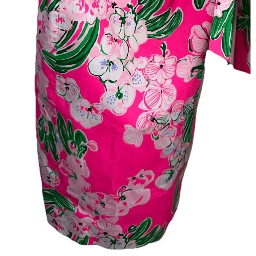 New‎ Lilly Pulitzer Stela Strapless Stretch Bow Dress Roxie Pink Worth A Look - Picture 3 of 9